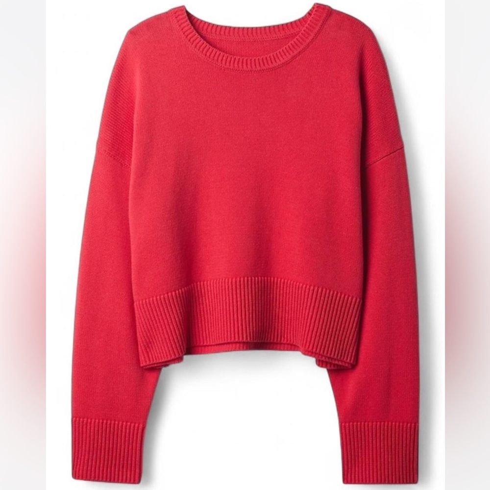 GAP Red Crewneck Sweater